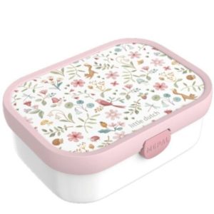 CAJA ALMUERZO ROSA FLORES