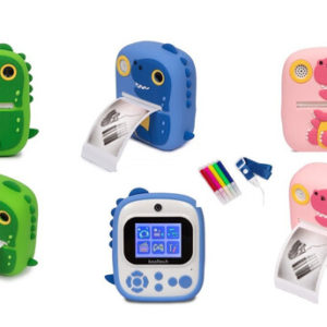 CAMARA DIGITAL INFANTIL DINO KOOLTECH IMPRESORA