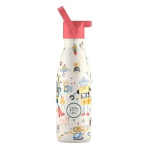 Cool Bottles Kids 350Ml Messy Robots