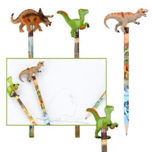 DINO WORLD LAPIZ CON FIGURA DINO