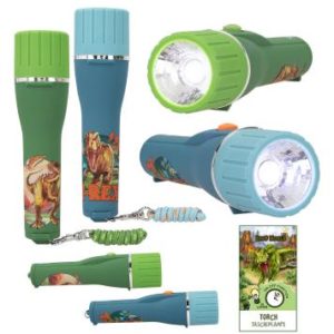 DINO WORLD LI9NTERNA CON TEMPORIZADOR