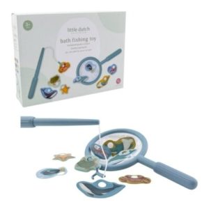 JUEGO DE PESCA BAÑERA AZUL