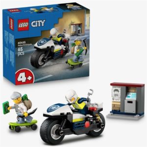 LEGO CITY PERSECUCION EN MOTO DE POLICIA