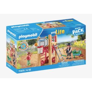 PLAYMOBIL CARPEINTERA CON TORRE DE JUEGOS
