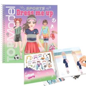 TOP MODEL DRESS ME UP LIBRO DE PEGATINAS DE DEPORTES