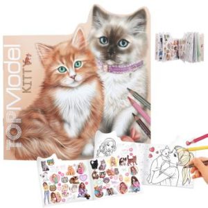 TOP MODEL LIBRO PARA COLOREAR KITTY KITTY AND DOGGY